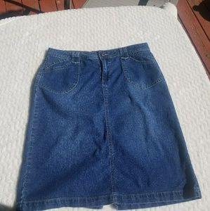 Jean Skirt